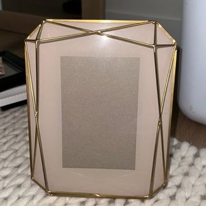 Gold picture frame